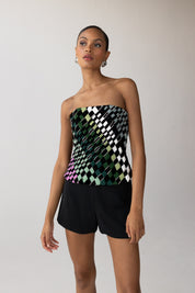 Woven Multicolor Top