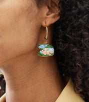 Mismatch Water Lilies Earring