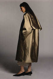 Lina Coat Vintage Silk Dupion