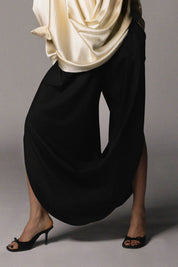 Loop Trousers Black Wool