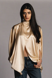 Nina Top Pearl Silk