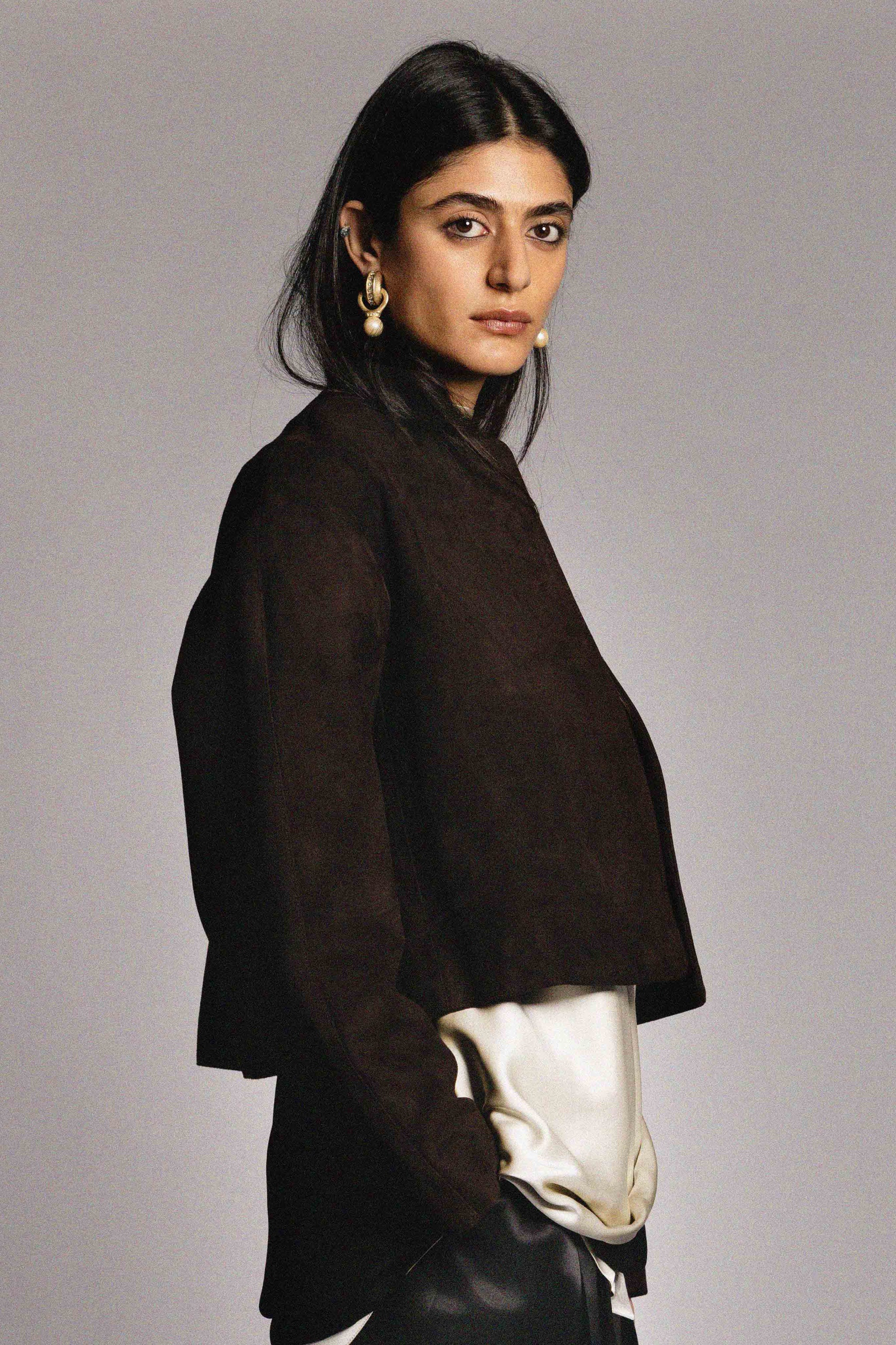 Nora Jacket Brown Suede