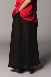 Romy Skirt Brown Suede