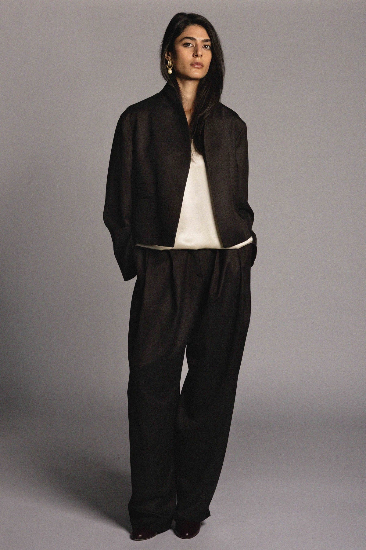 Lan Trouser Brown Wool