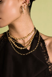 Boule D'or with 3 Diamonds