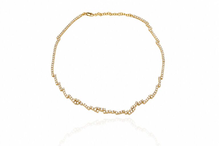 Bubbly Diamonds Necklace