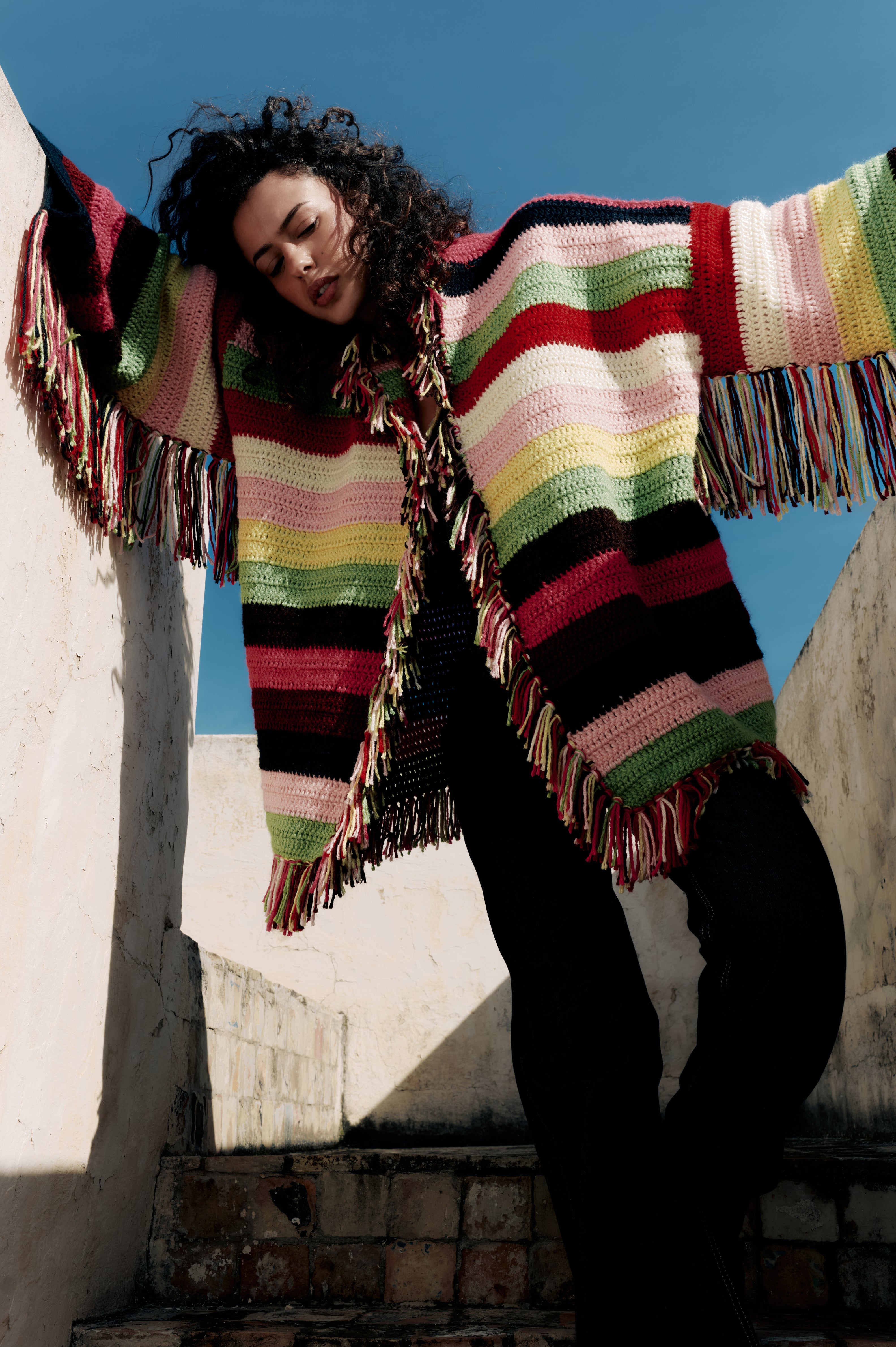 Poussi Wool Knit Cardigan – FAME Collective