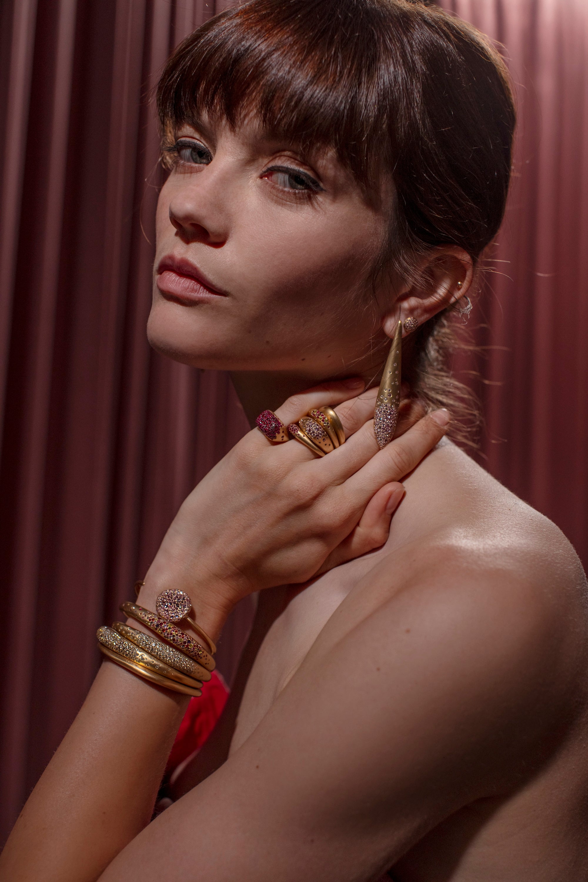 Lotus Petal Self Love Earrings