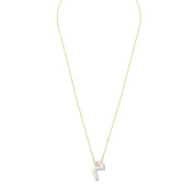 The Silhouette Arabic Necklace