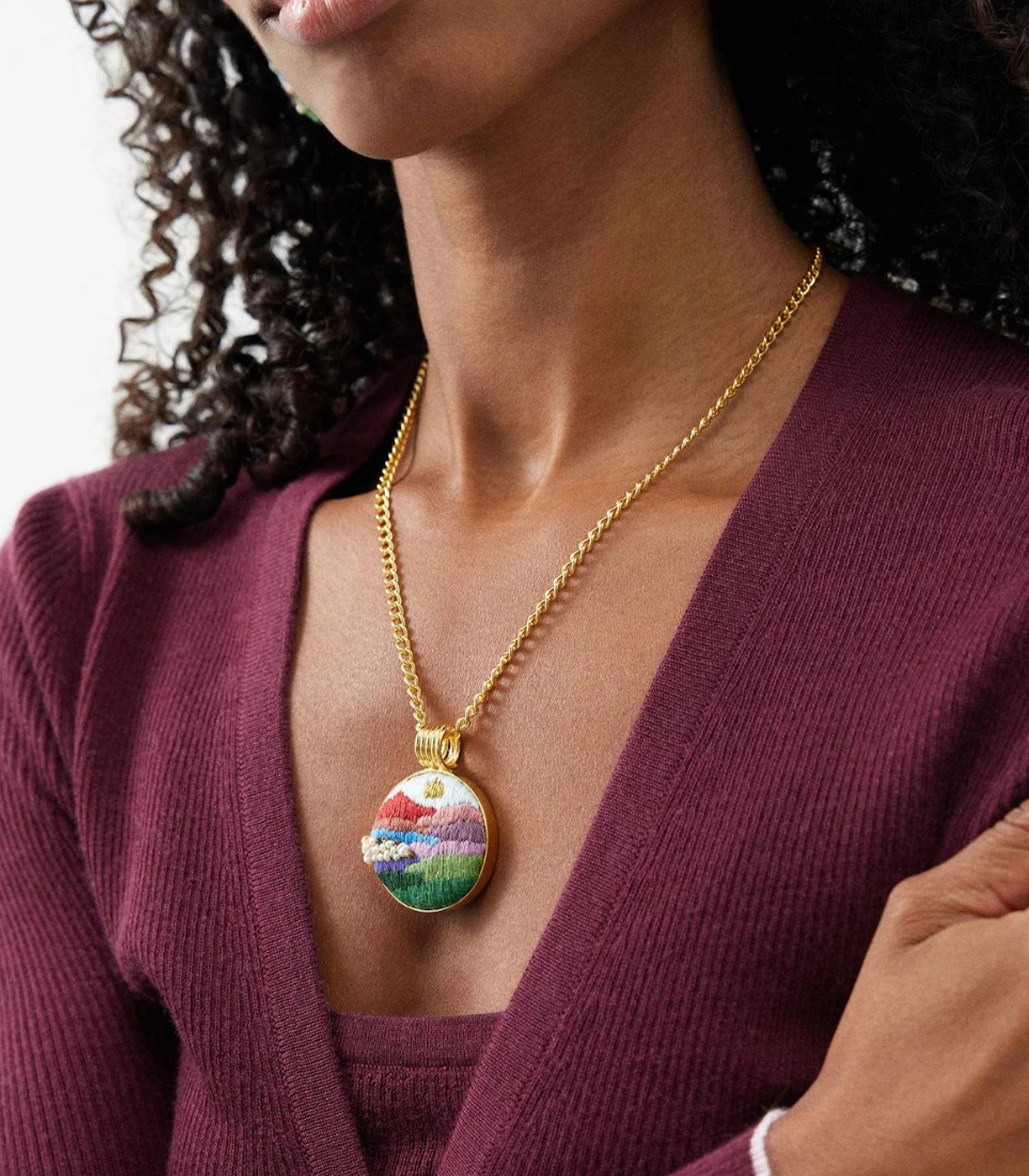 Over The Mountain Pendant