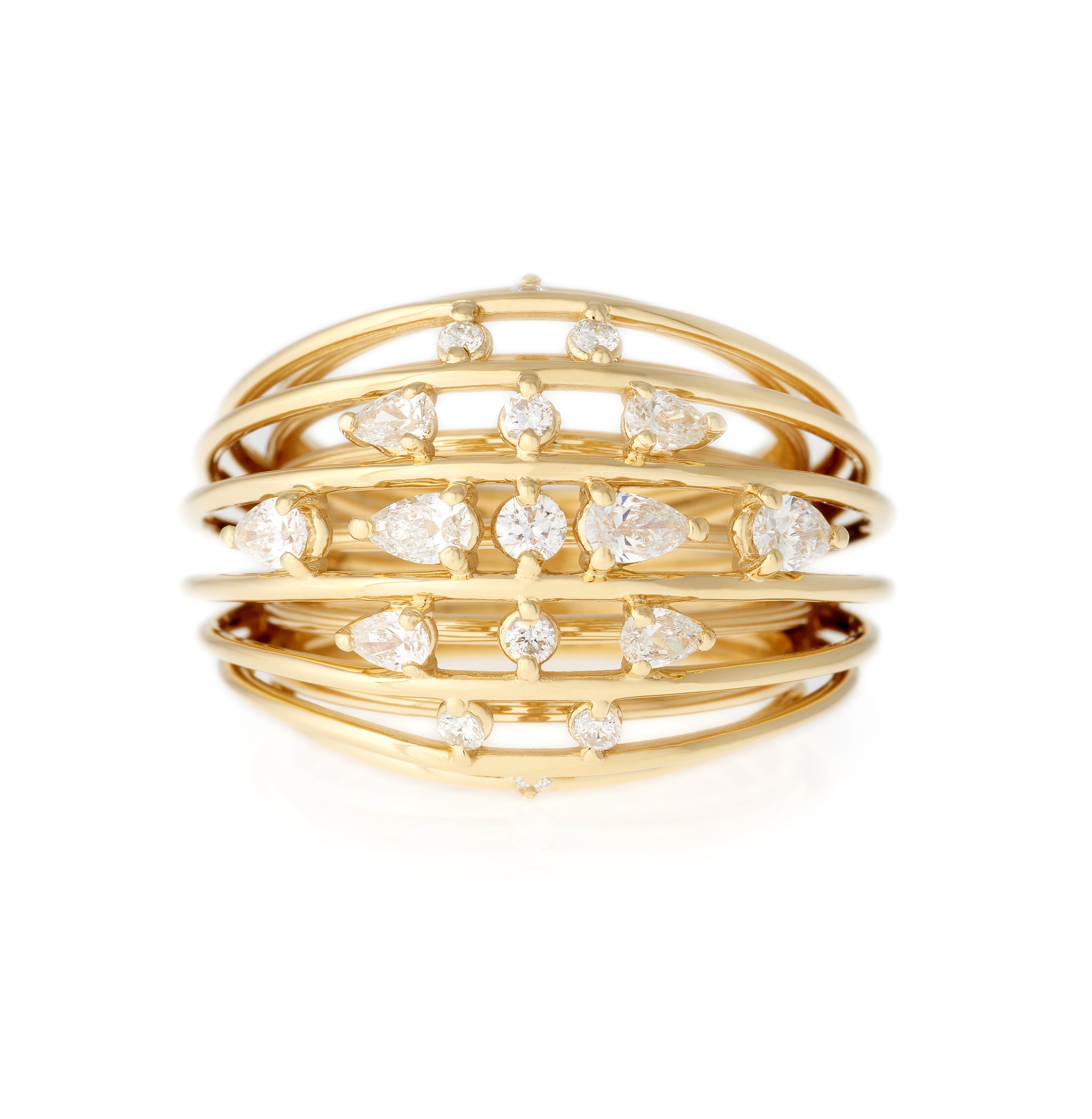 Light Cocktail Ring