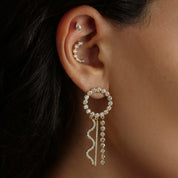 The Half-A-Cocktail Earring