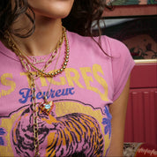 The Striped In Love Pendant