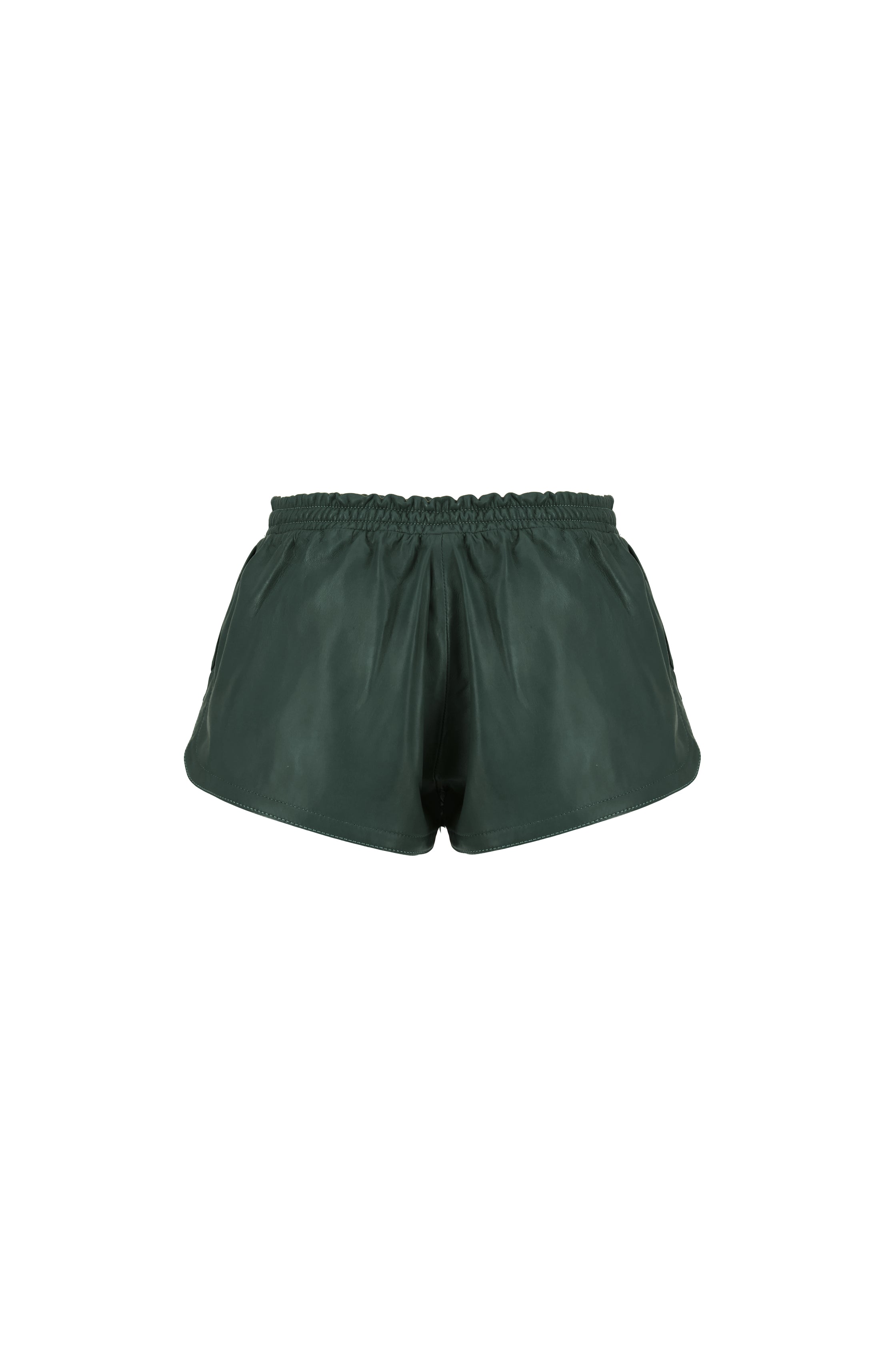 The Paisley Runner Shorts In Green