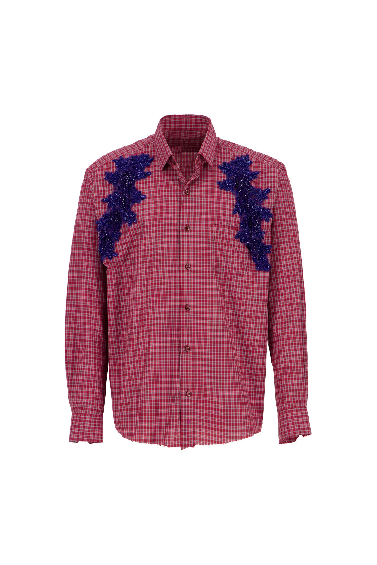 The Dazzled Flannel In Red