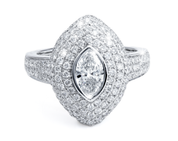 Pinky - 18K WG / Dia Ring