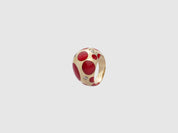 The Polka Fossil Pinky Ring