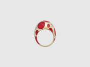 The Polka Fossil Pinky Ring