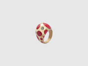 The Polka Fossil Pinky Ring