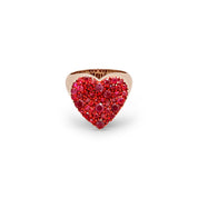 The Ruby Heart Ring