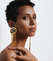 Royal Water Lilies Earring