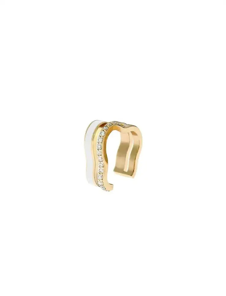 Sea Ice Enamel Mini Ear Cuff