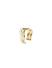 Sea Ice Enamel Mini Ear Cuff