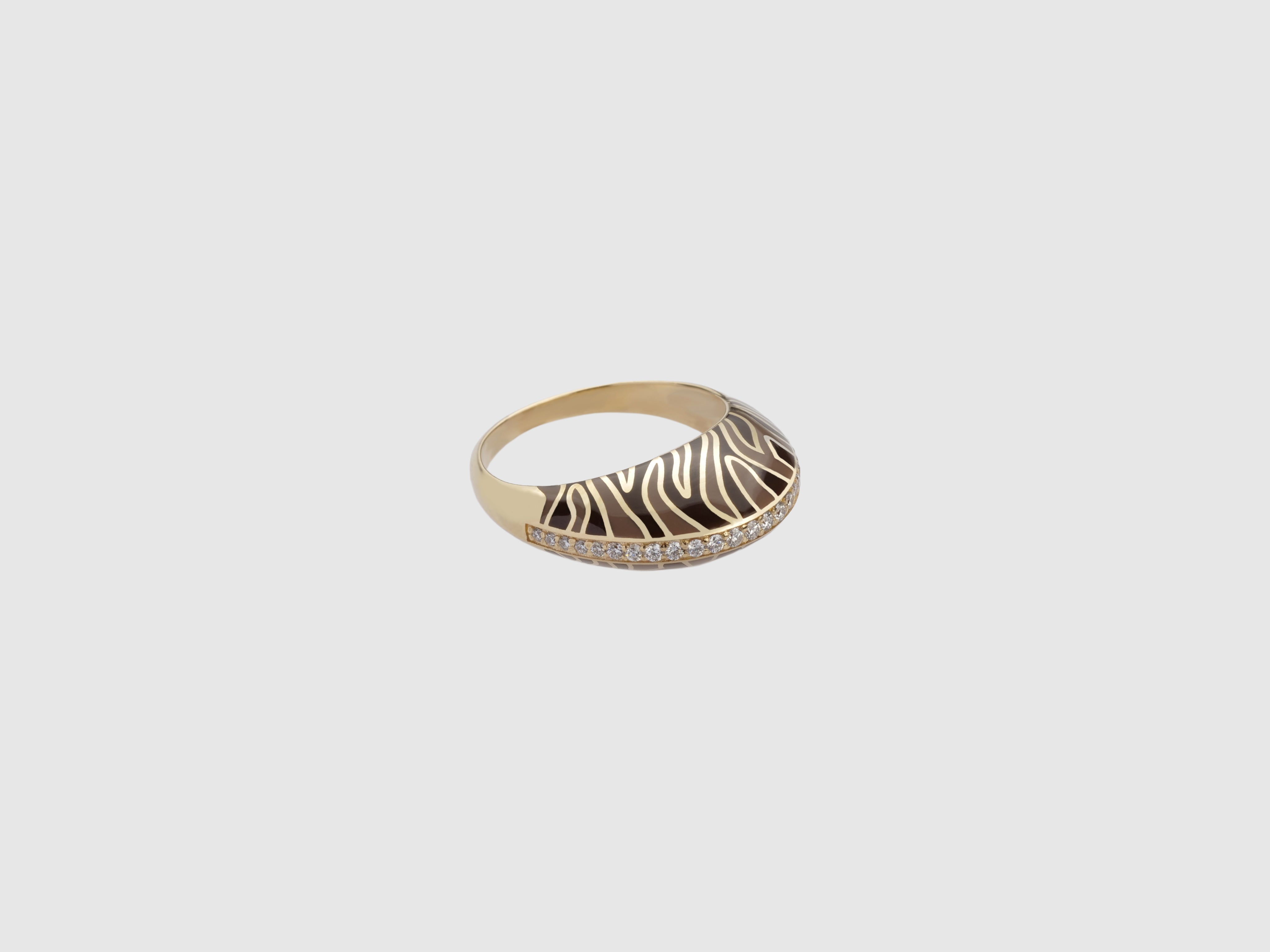 The Striped Savannah Ring