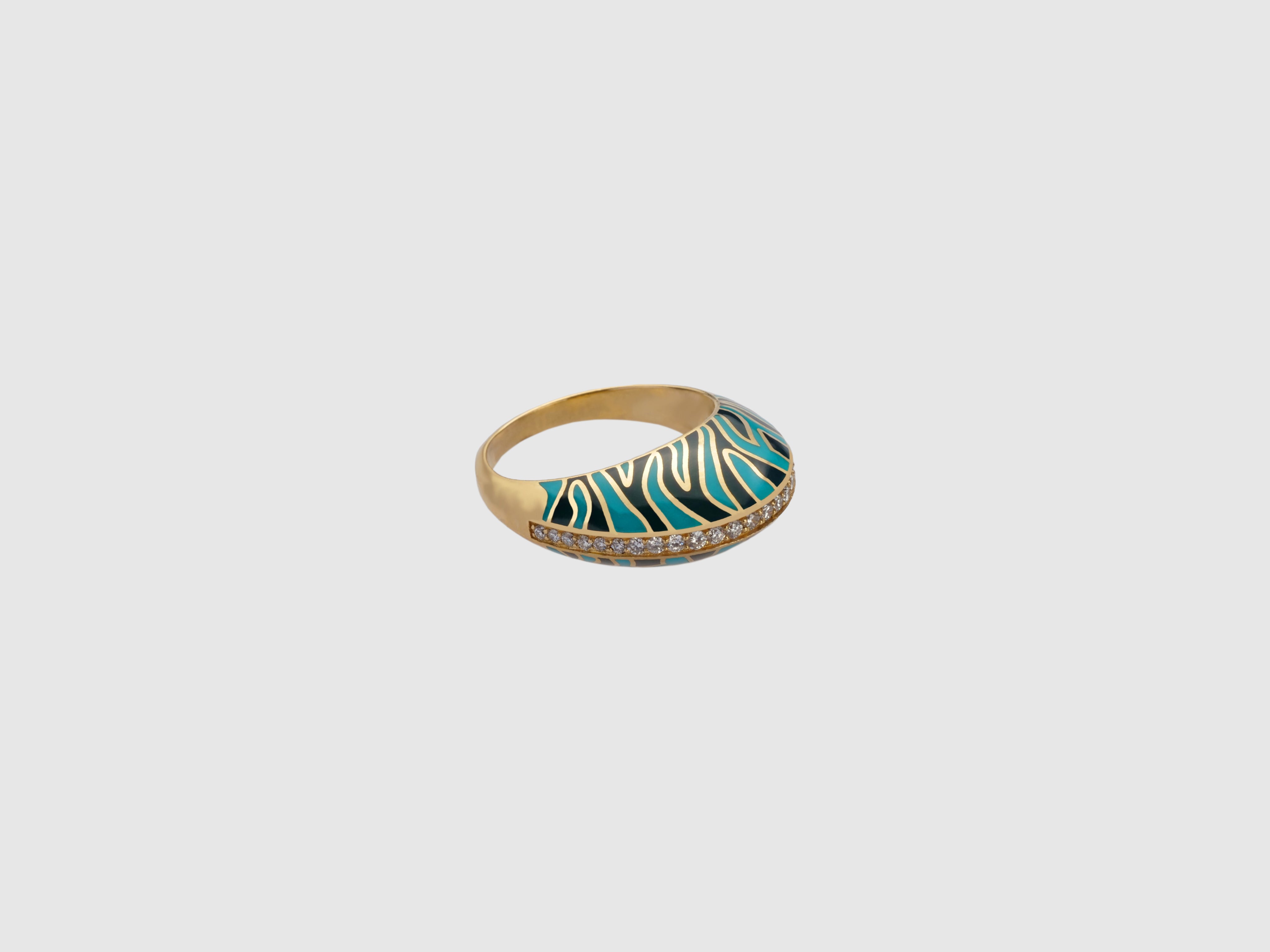 The Striped Savannah Ring