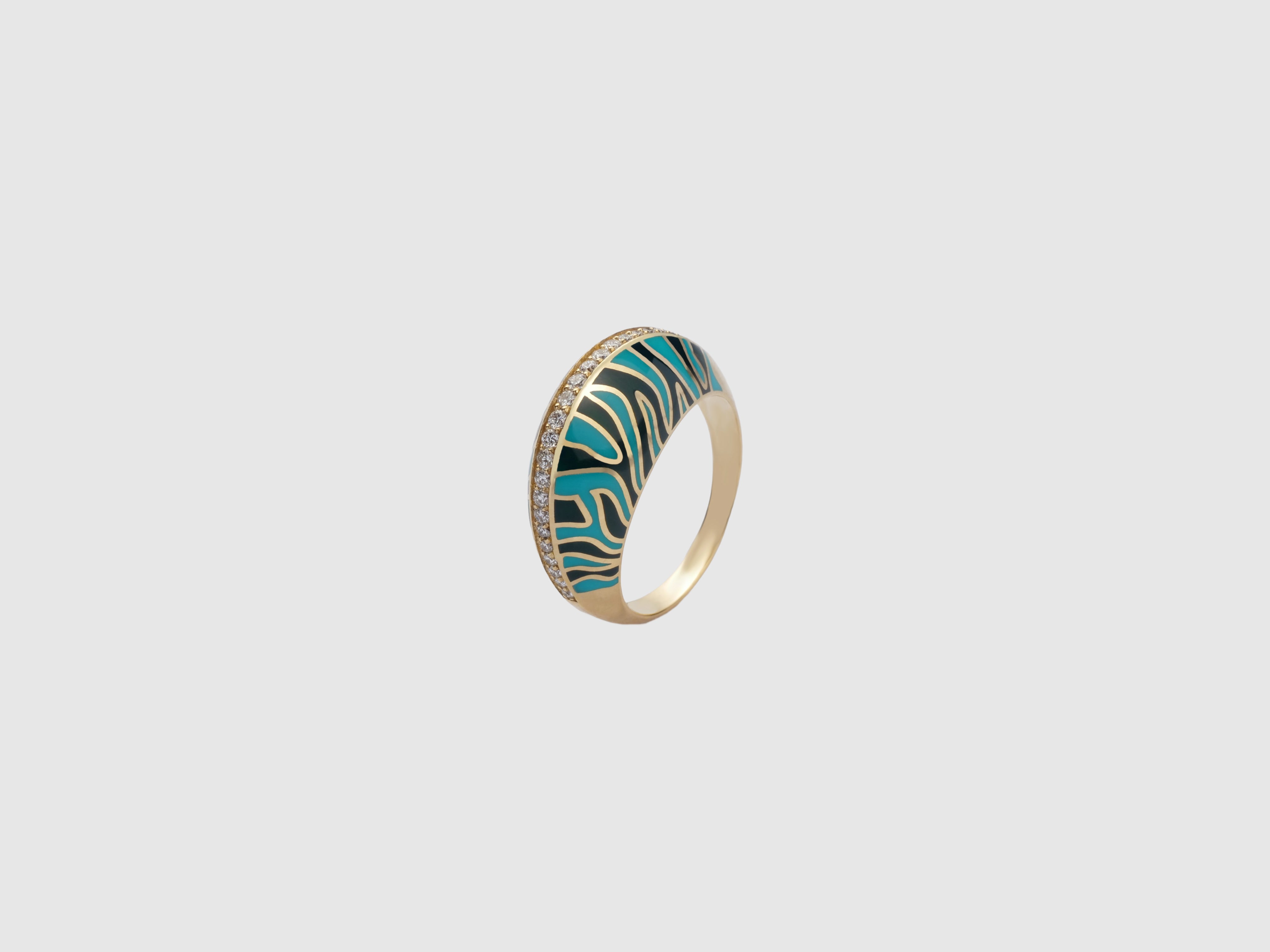 The Striped Savannah Ring