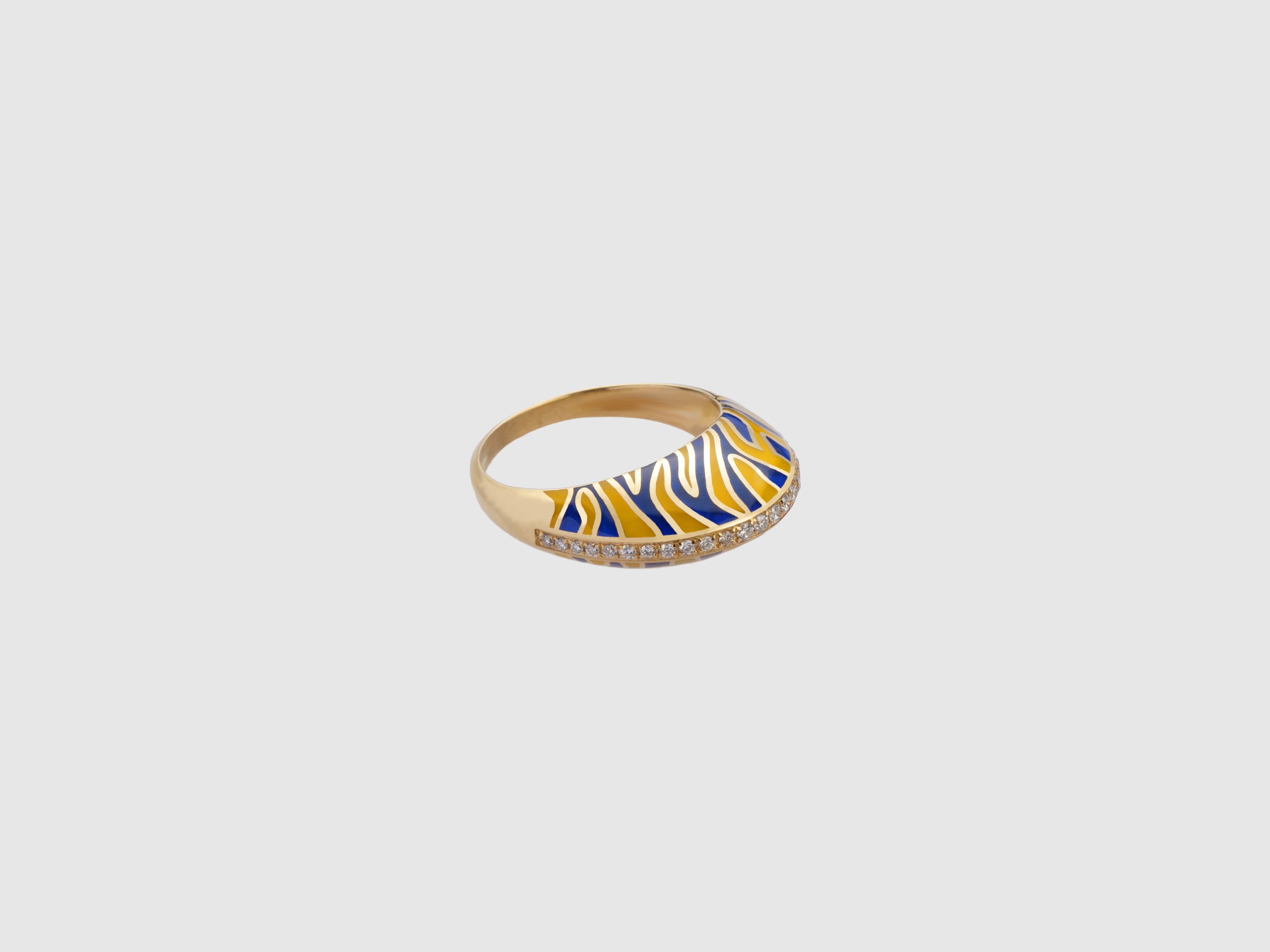 The Striped Savannah Ring