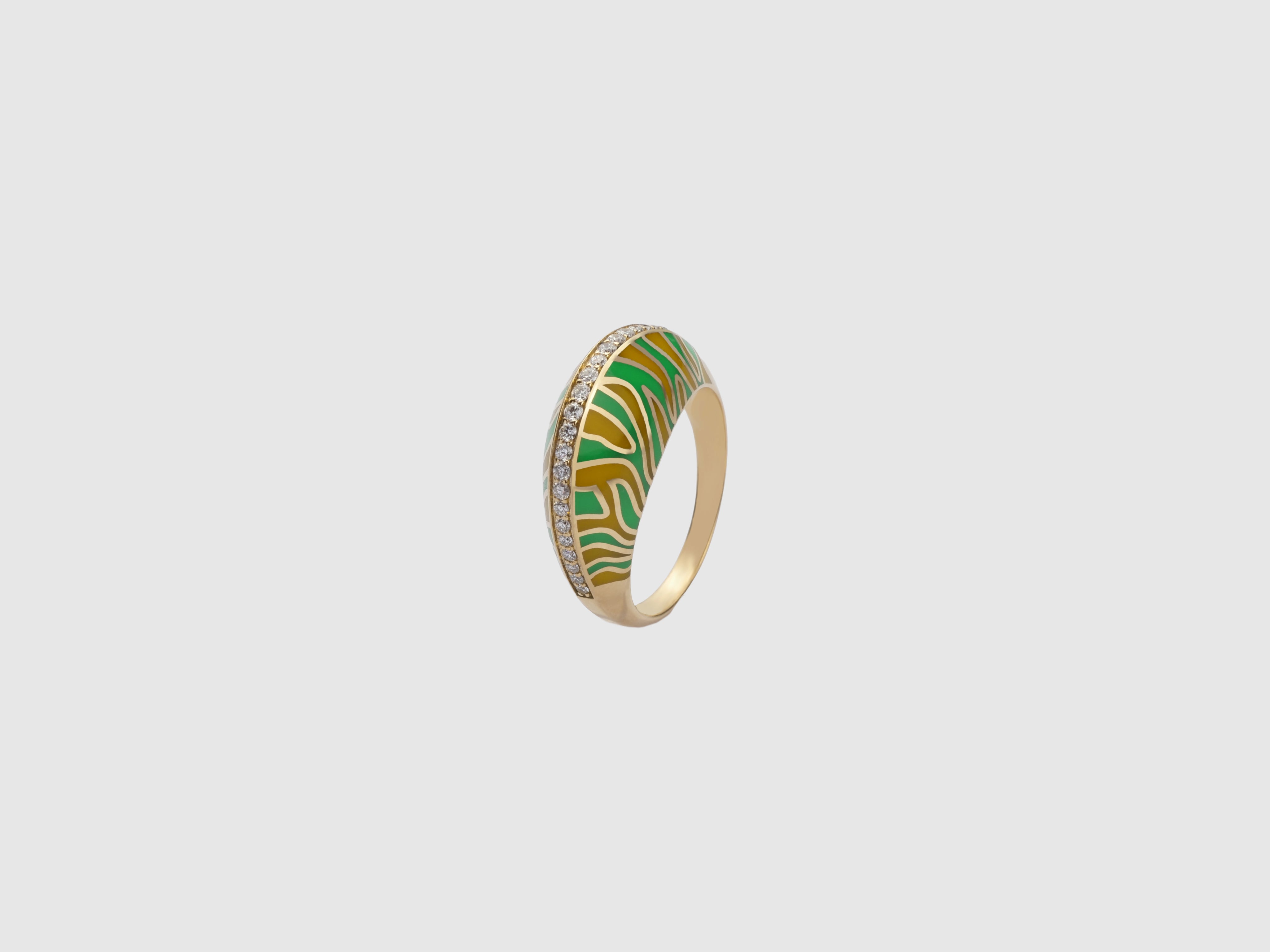 The Striped Savannah Ring