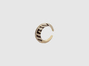 The Striped Chunk It Up Ear Cuff