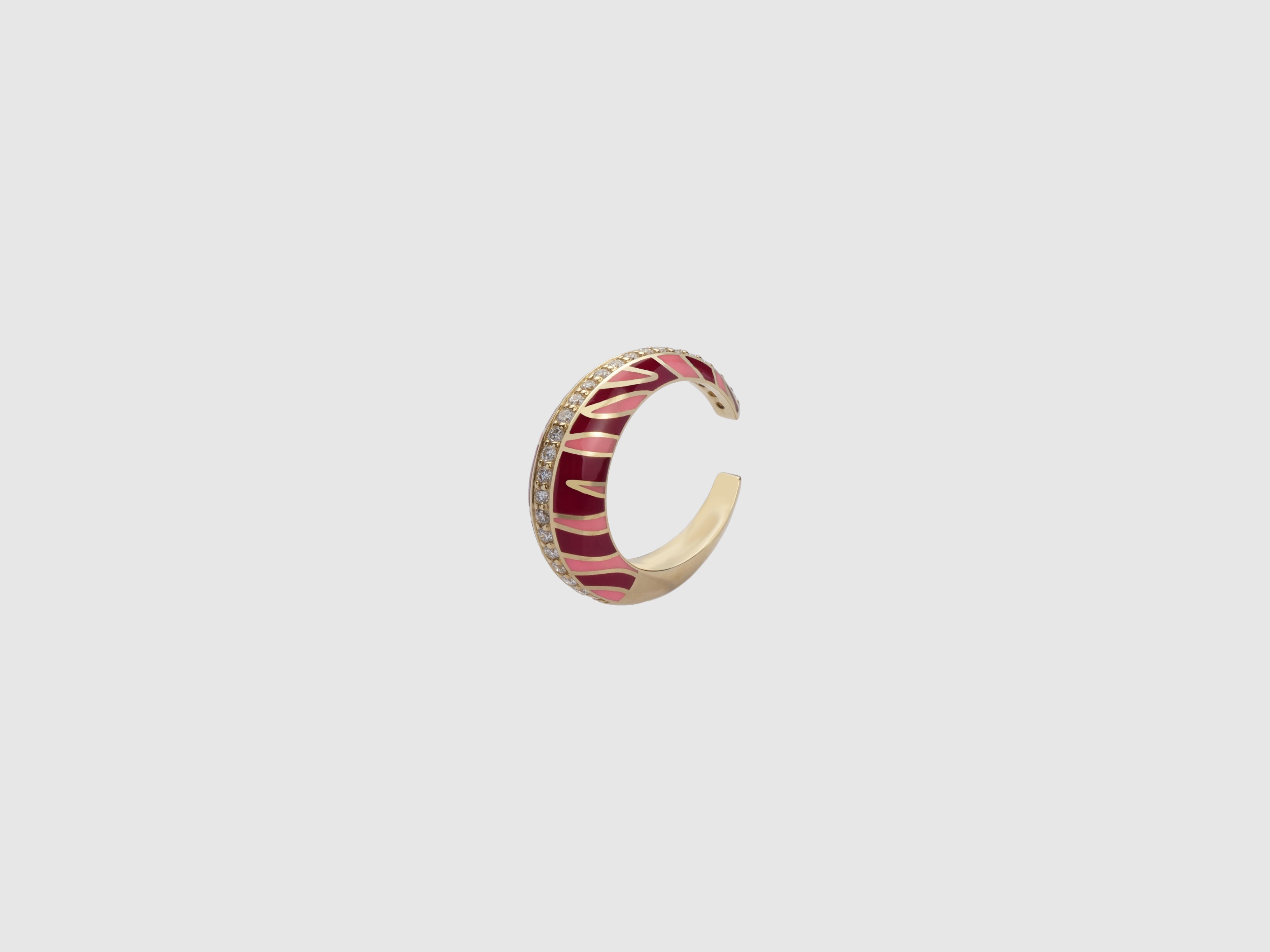 The Striped Chunk It Up Ear Cuff
