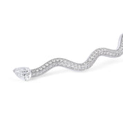 Chunky Double Diamond Wave Choker