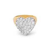 The Diamond Heart Ring