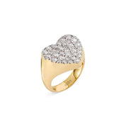 The Diamond Heart Ring