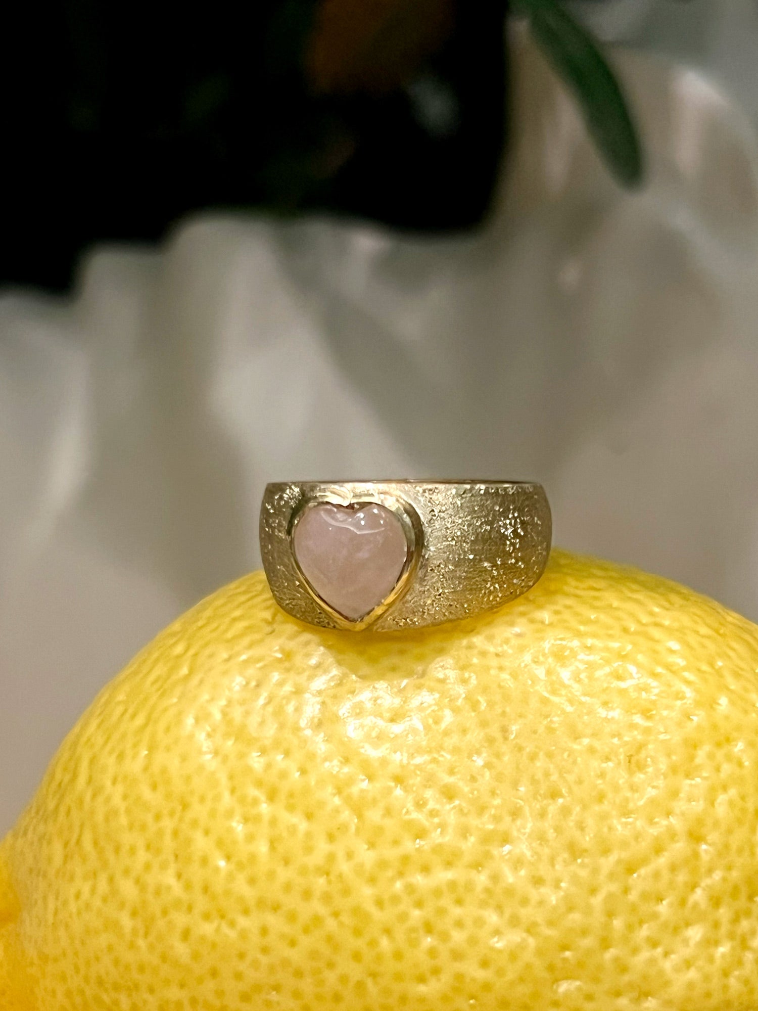 Arc Beads Qalb Heart Ring Midi