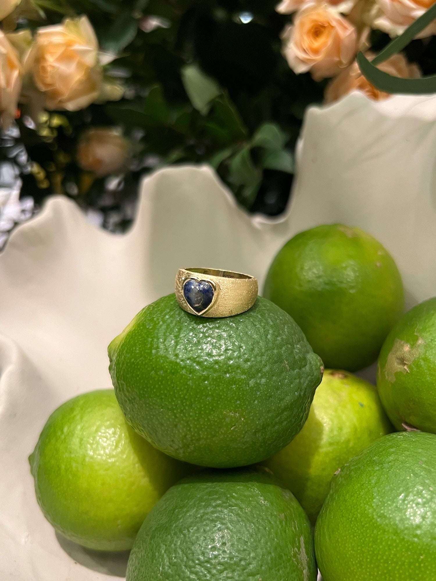 Arc Beads Qalb Heart Ring Midi