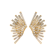 Galaxy - 18K YG / Dia Earring