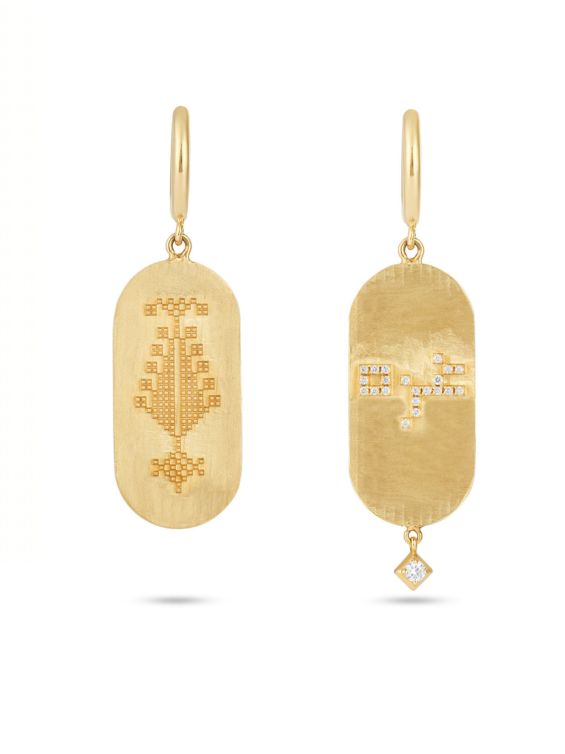 Cypress Tree Gaza Earrings