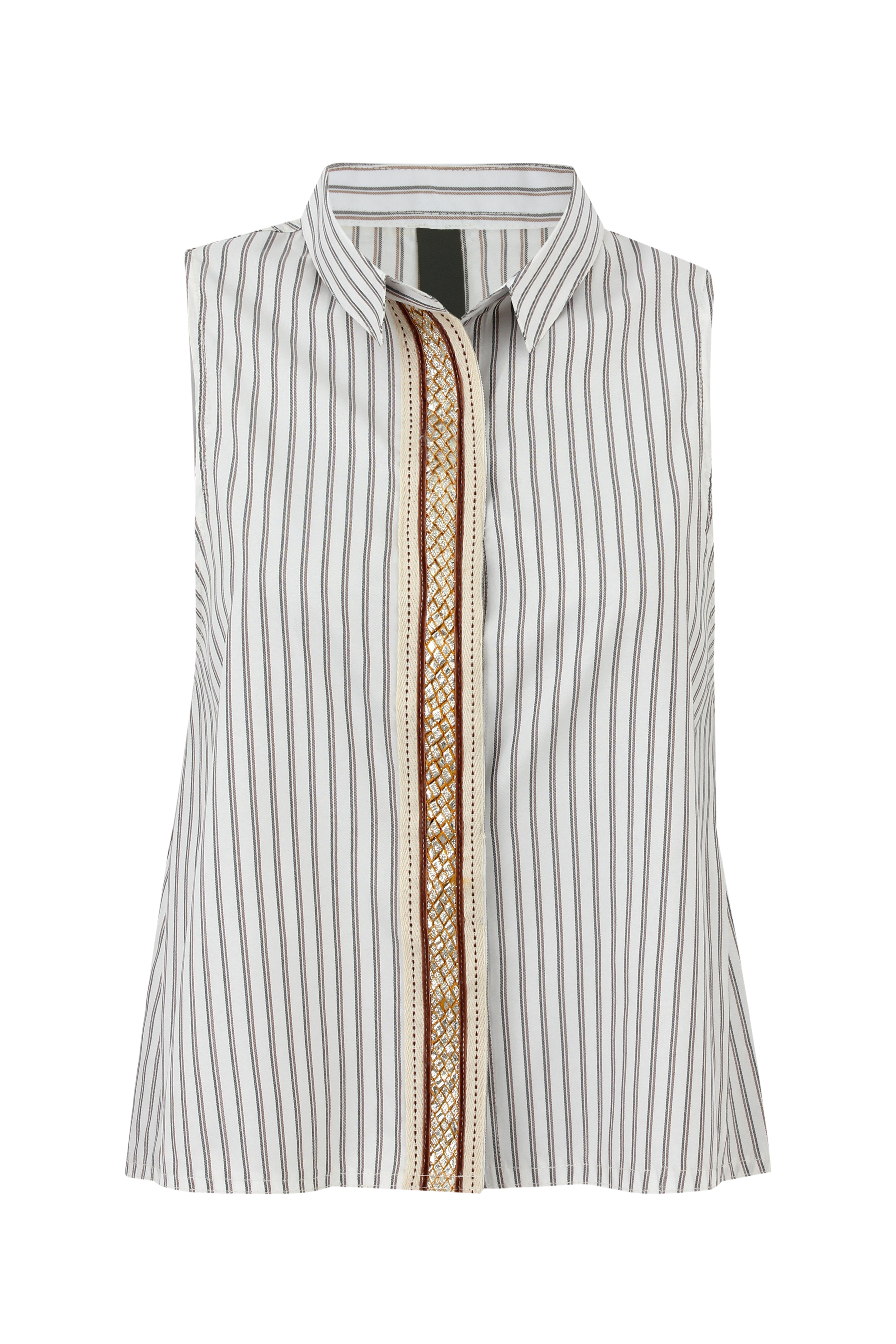 Signature Cropped Shirt