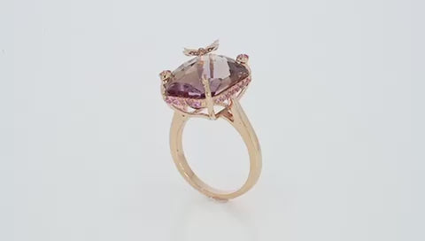 Ametrine Cocktail Ring