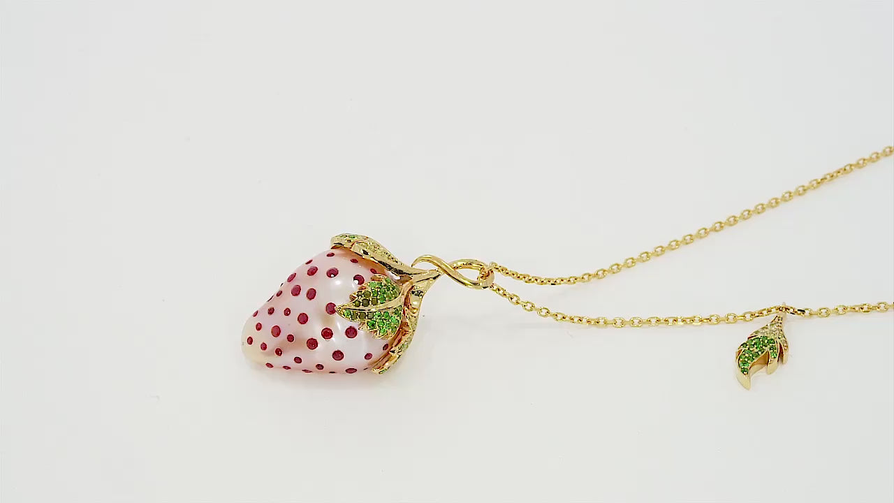 Strawberry Necklace