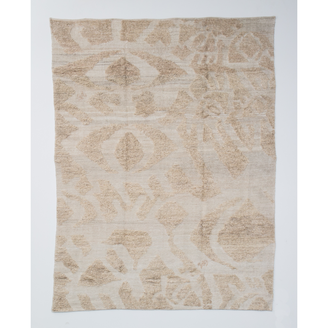 All Eyes Kilim & Tulu Grey by Nadine Kanso