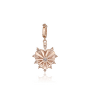 Small Mila Heart with diamond