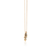 Mini Mila Sun Necklace with diamonds