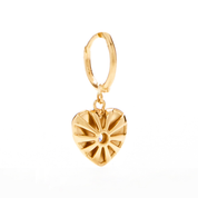 Mini Mila Heart Earrings