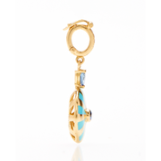 Mini Mila Heart Earrings