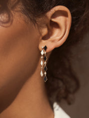 Mosaic Long Earrings